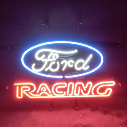 Ford Racing Car Neon Signs Light