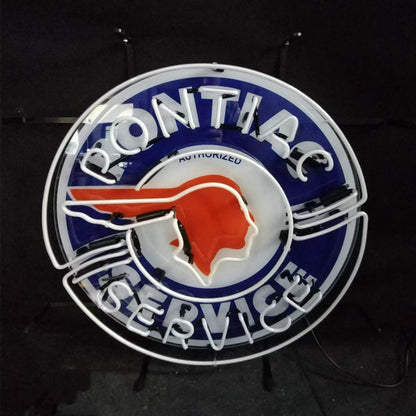 Pontiac Service Neon Signs
